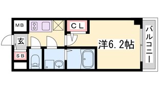 エスリード神戸グランドールの物件間取画像